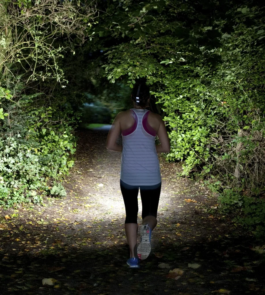 Cree LED headlamp 3 watts with 2 additional red LEDs