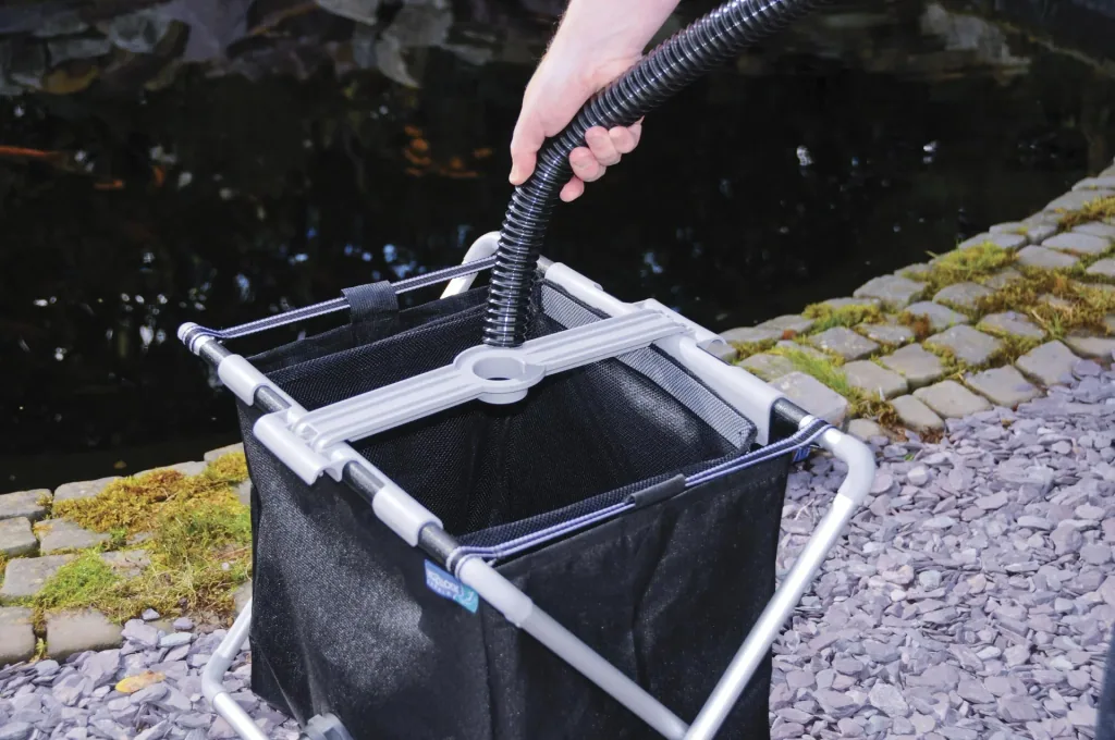 Pond vacuum basket for pond sludge vacuum PONDVAC