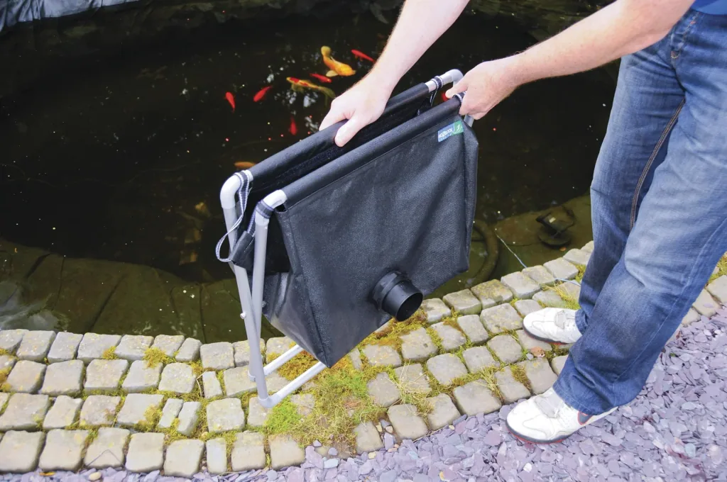 Pond vacuum basket for pond sludge vacuum PONDVAC