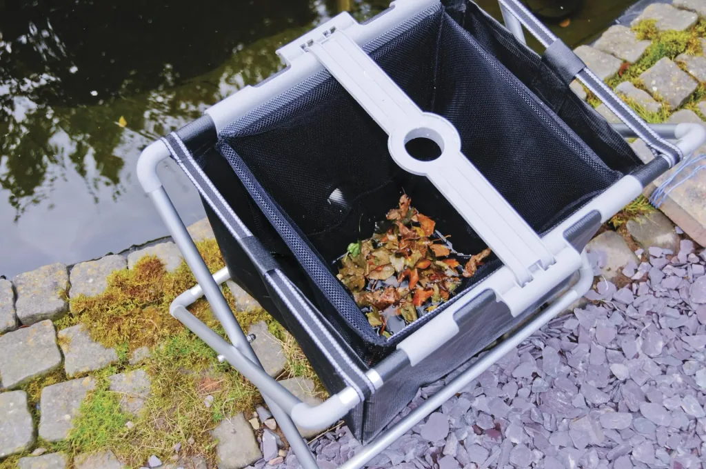 Pond vacuum basket for pond sludge vacuum PONDVAC