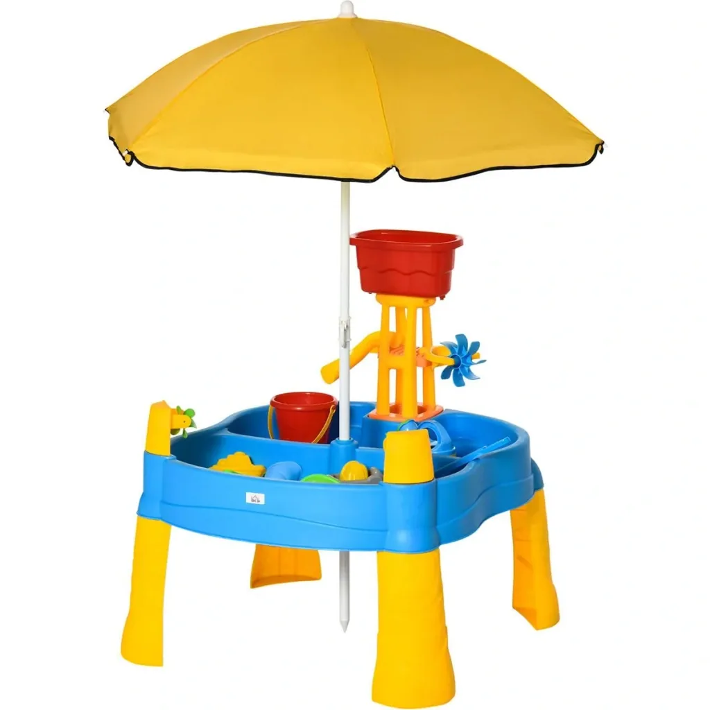 25-piece game table set - plastic - 72.5 x 78 x 81.5 cm