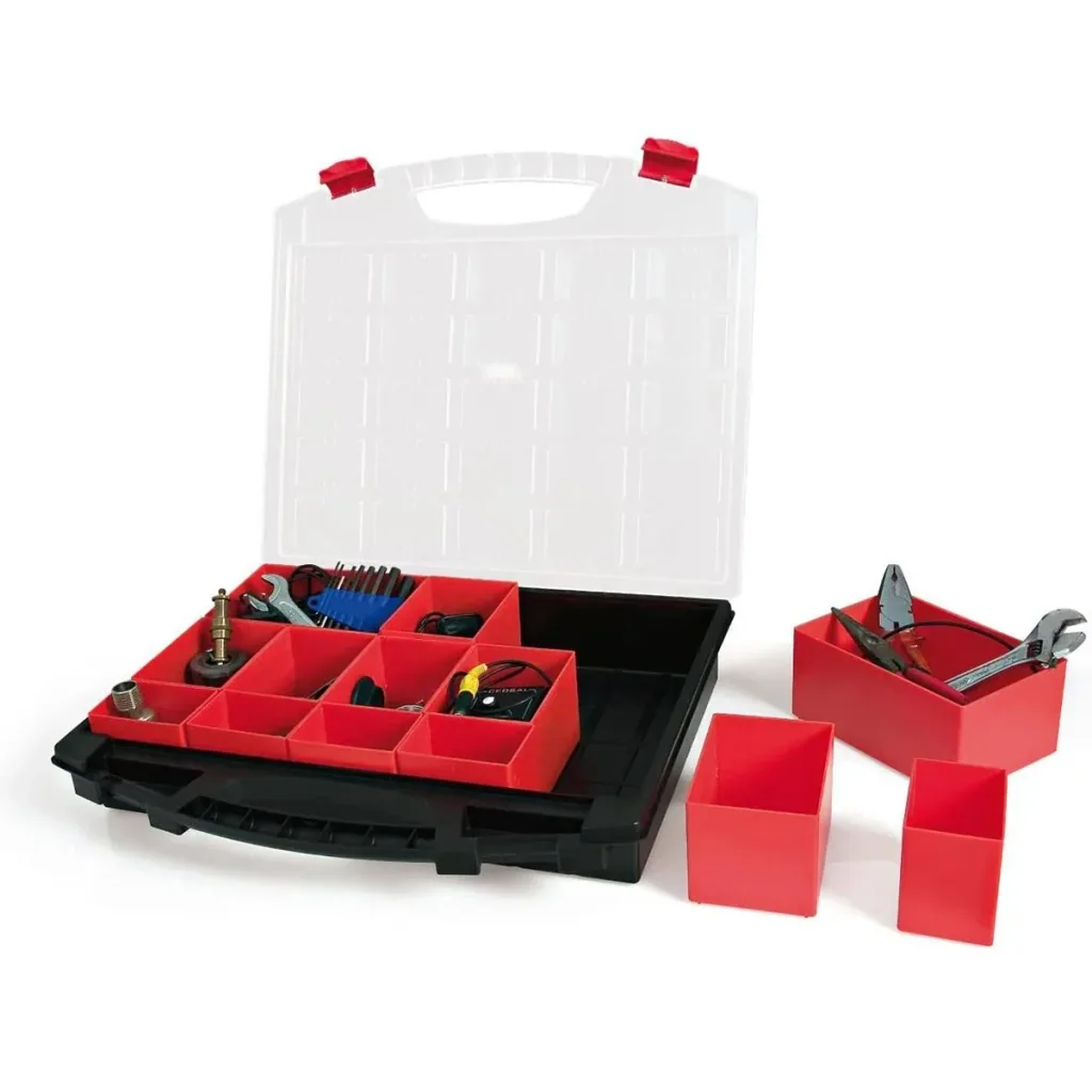 TAYG sorting box - 430 x 370 x 85 mm - With 13 removable compartments