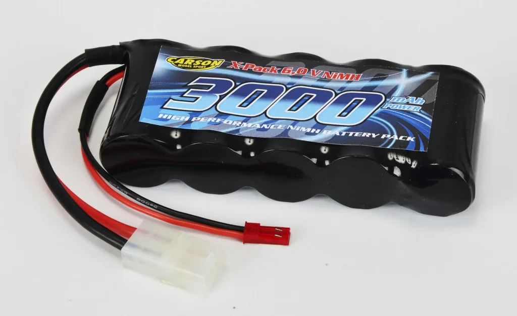 6V/3000mAh NiMH Emfängerakku TAM/BEC