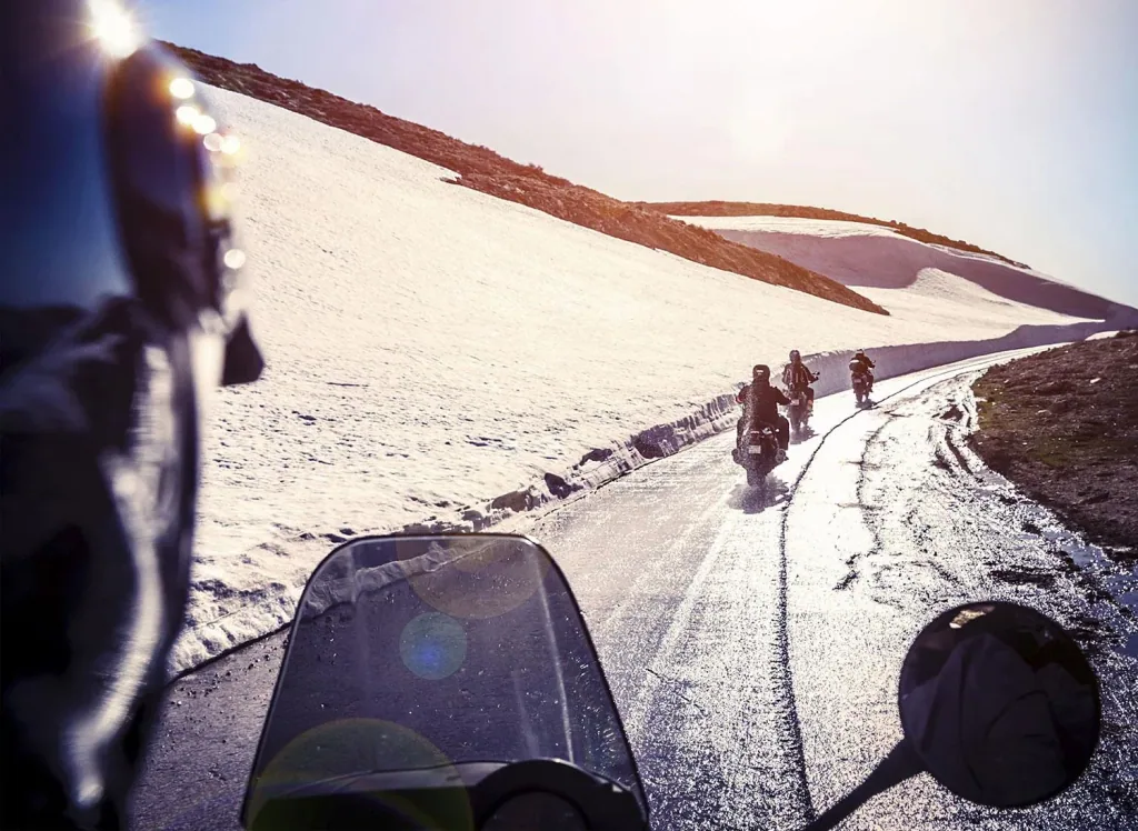 Helmet mount for action cameras