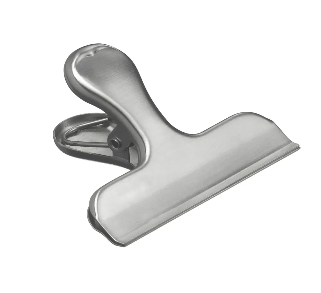 Locking clips, 4 pieces - stainless steel