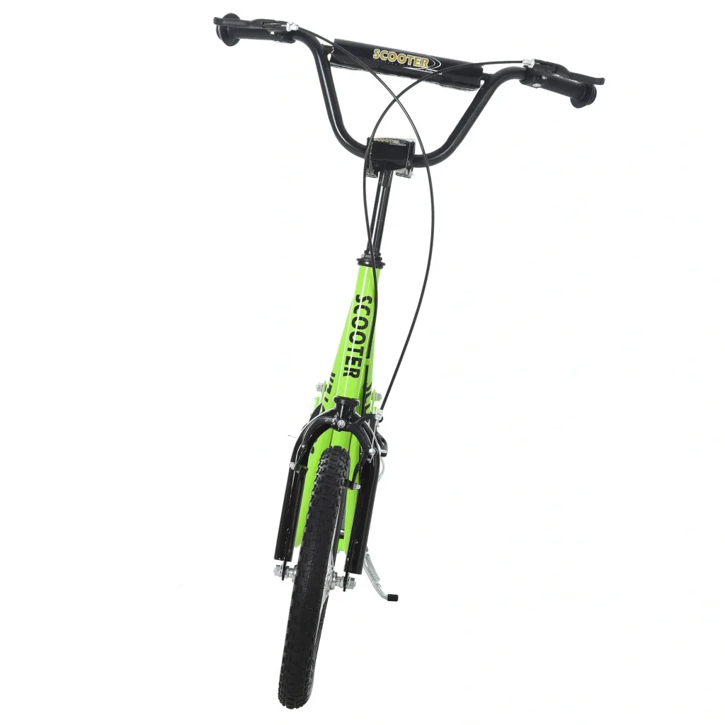 Children's scooter with handbrake