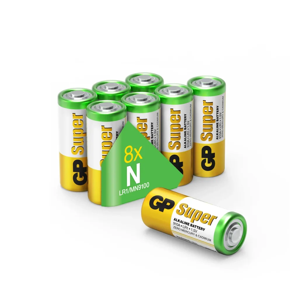 SUPER Lady N (LR01) alkaline batteries, 1.5V - 8 pieces
