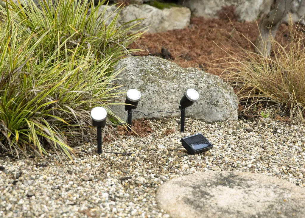 Tony LED Solar Spotleuchte 3er Set
