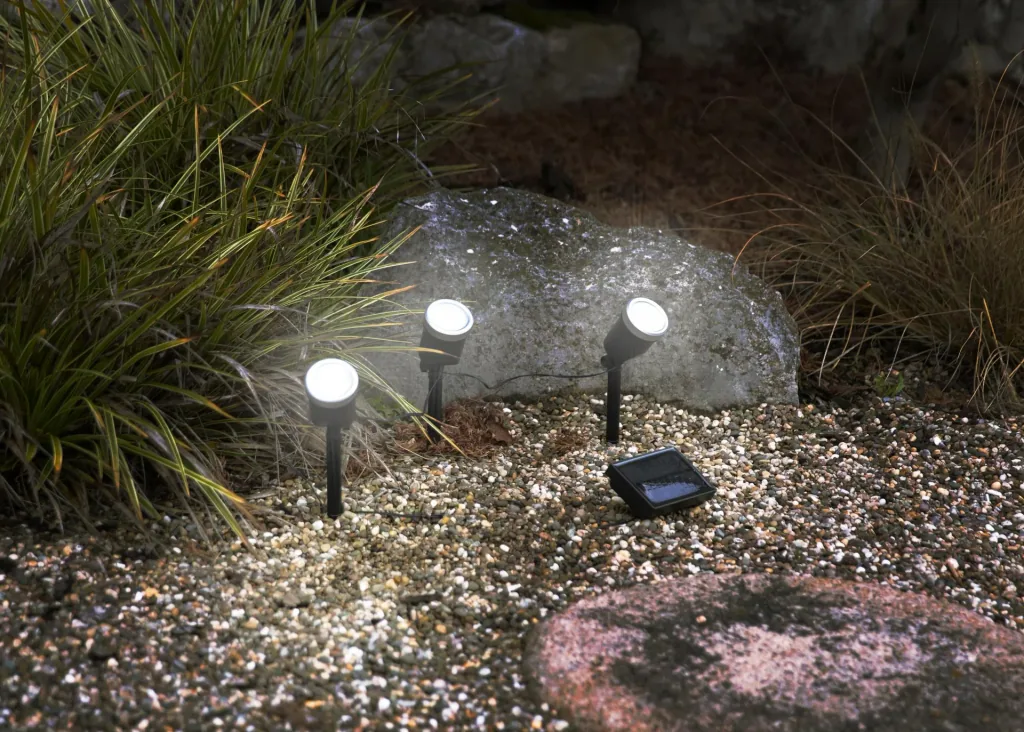 Tony LED Solar Spotleuchte 3er Set