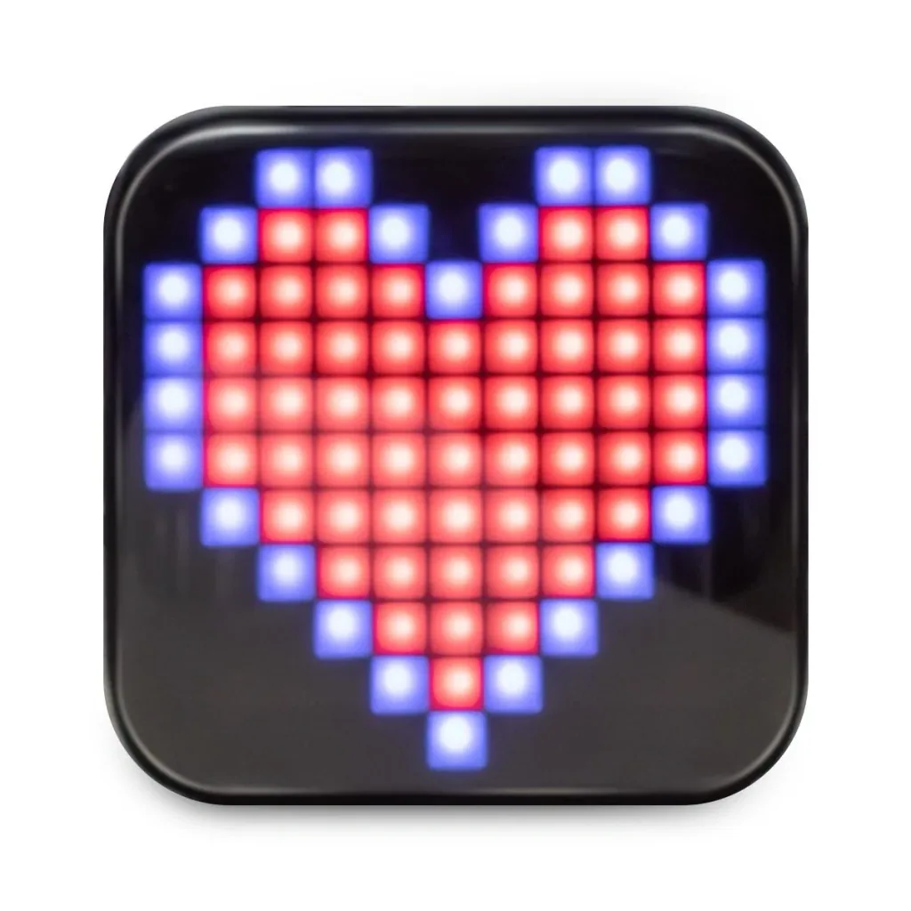 Bluetooth speaker with LED display