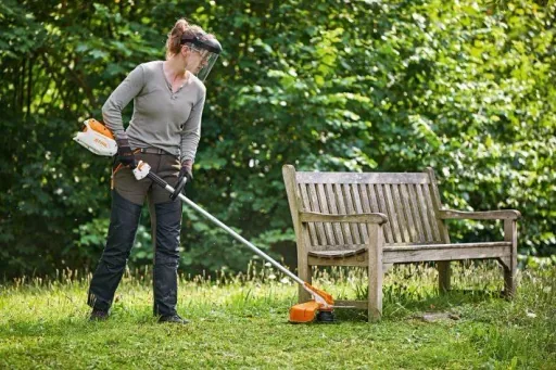Cordless brush cutter FSA 86 R, single device without battery and without charger