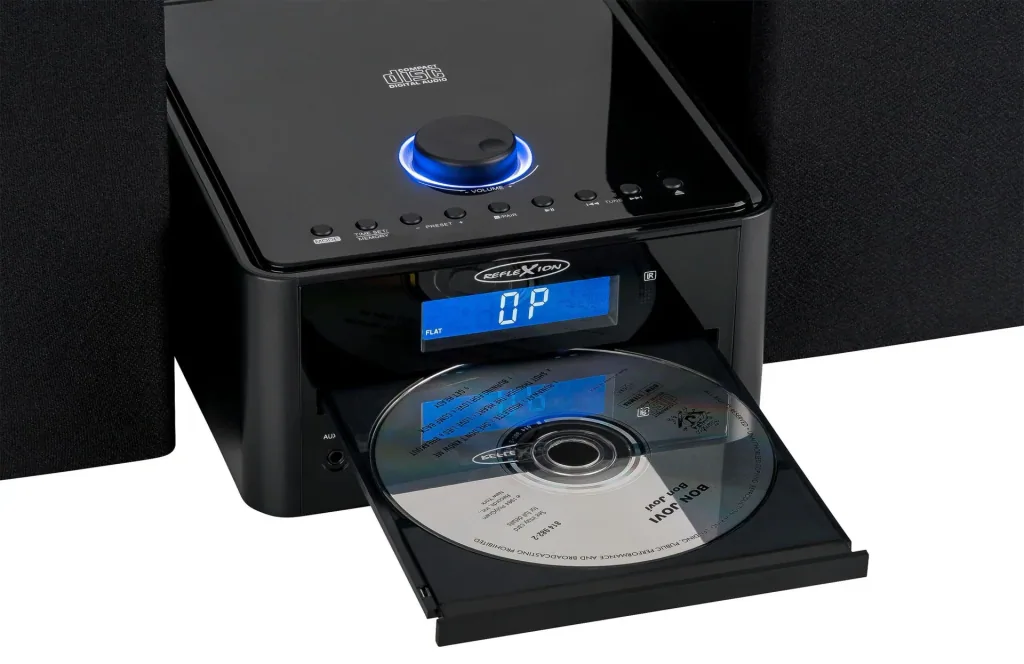 Stereo Micro-HiFi System with FM, USB, MP3/CD and Bluetooth