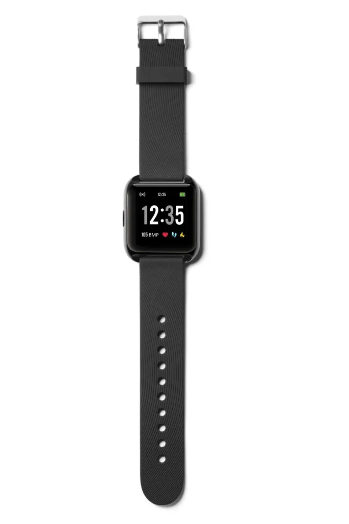 Smartwatch with anti-lost function and 2 wristbands