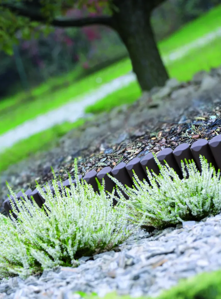 Bed edging BORDER, terracotta - 10 pieces, 2.5 m