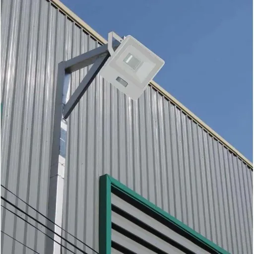 VT-158S LED Floodlight with Sensor - 50 W - 4000 Lm - 3000K - White