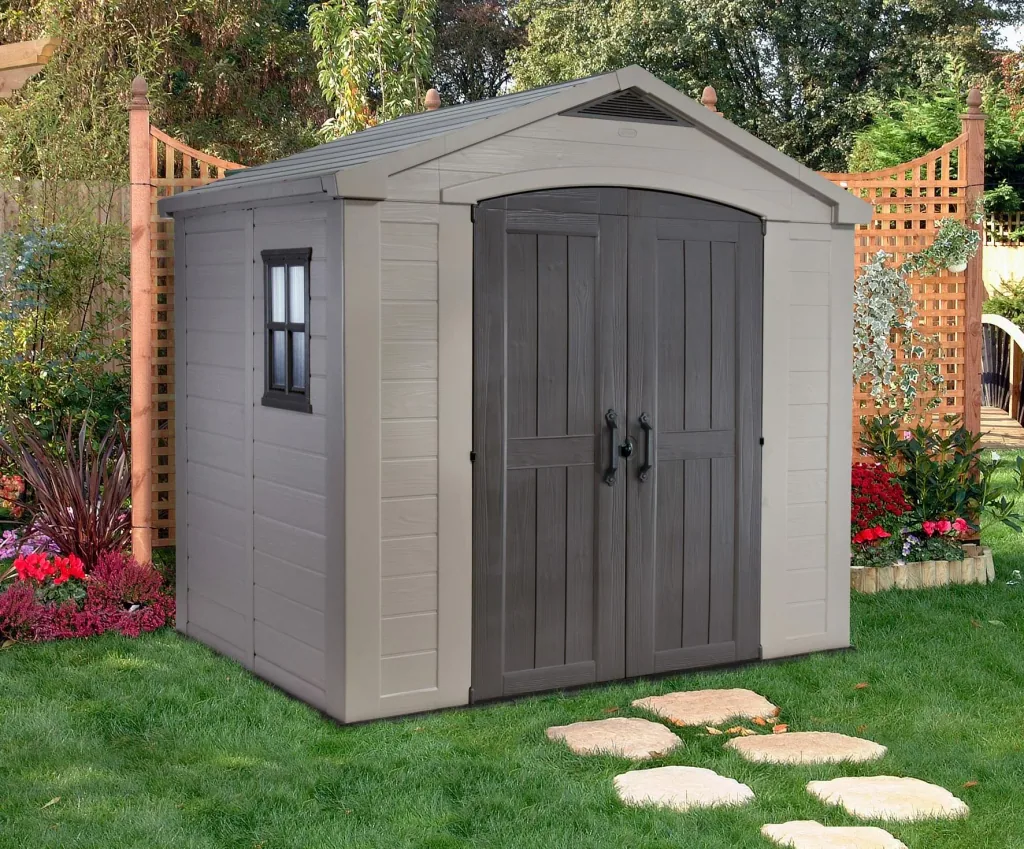 Plastic tool shed FACTOR 6 x 3, volume 3.1 m³