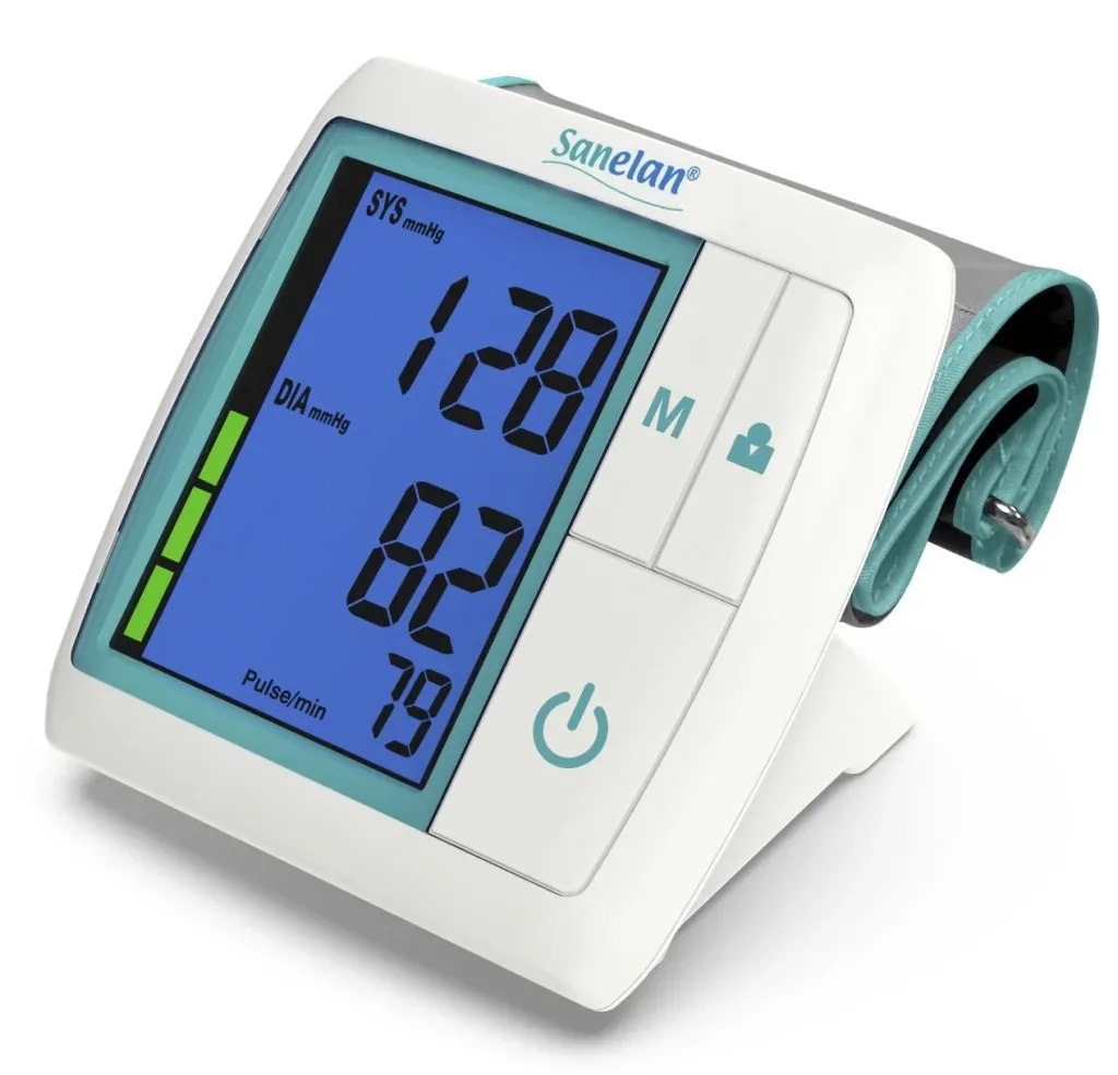 Upper arm blood pressure monitor