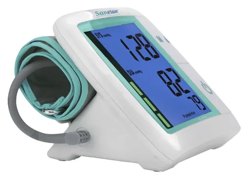 Upper arm blood pressure monitor