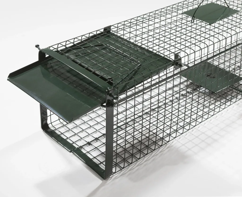 Live trap "1" with sliding lock, approx. 103 x 27 x 27 cm