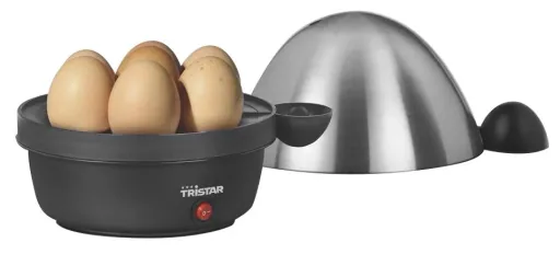 Egg cooker with stainless steel hood EK-3076