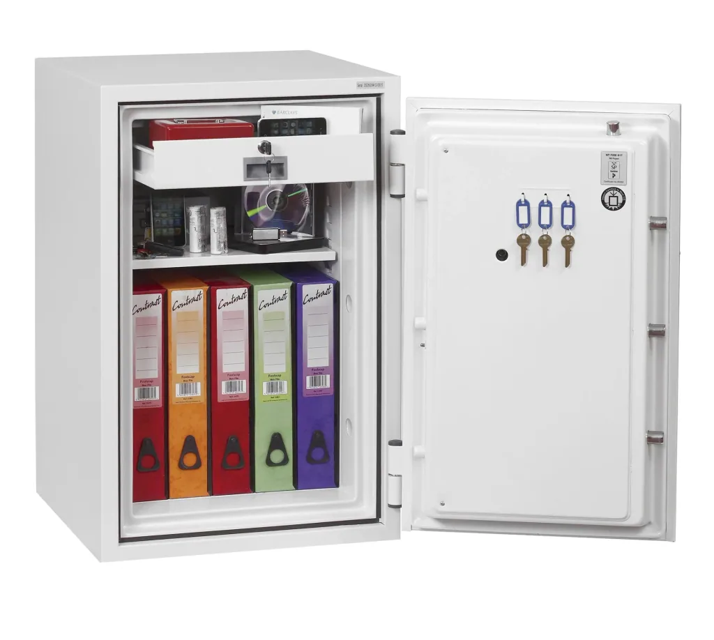 Fire Fighter fireproof safe size 2 with key lock