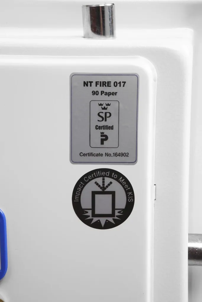 Fire Fighter fireproof safe size 2 with key lock