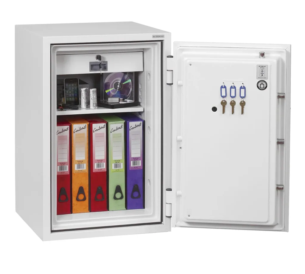 Fire Fighter fireproof safe size 2 with key lock