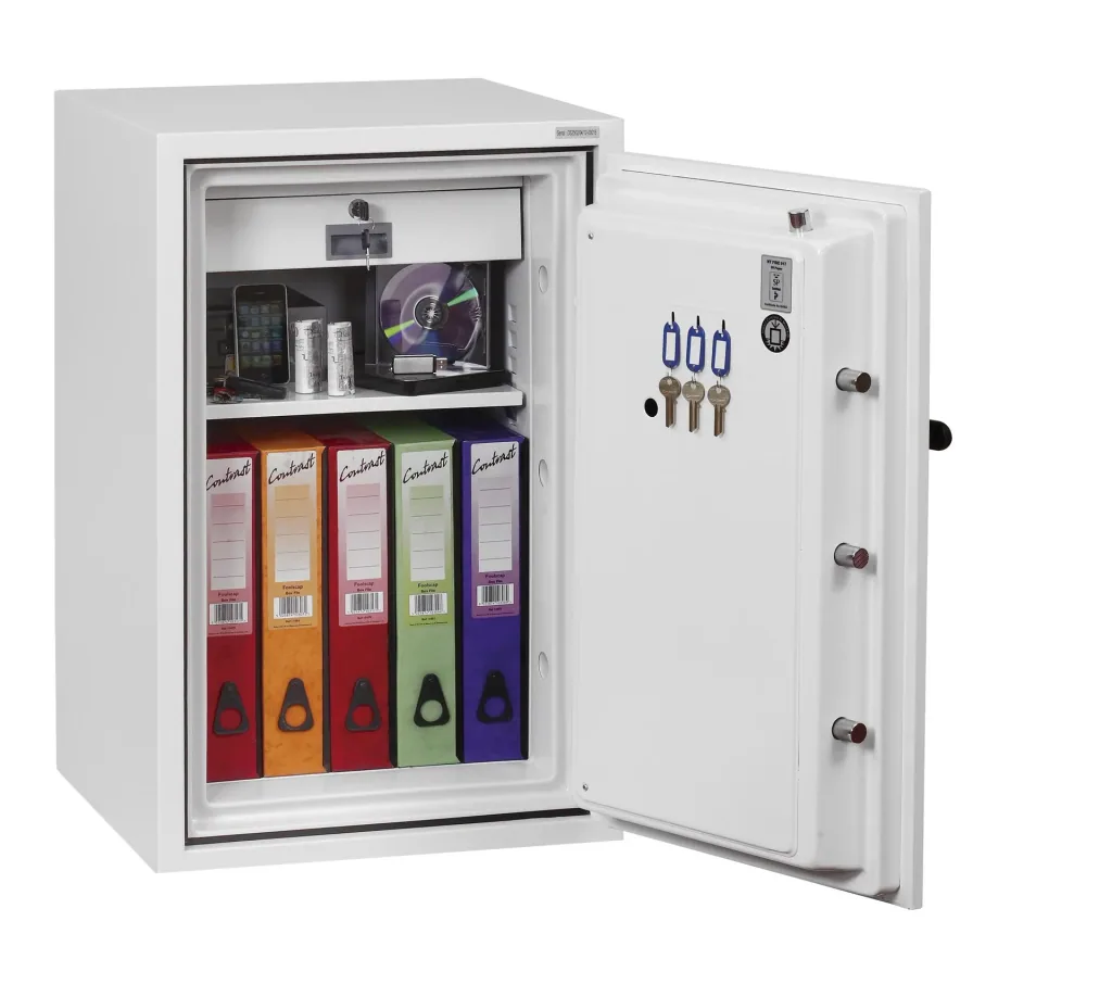 Fire Fighter fireproof safe size 2 with key lock