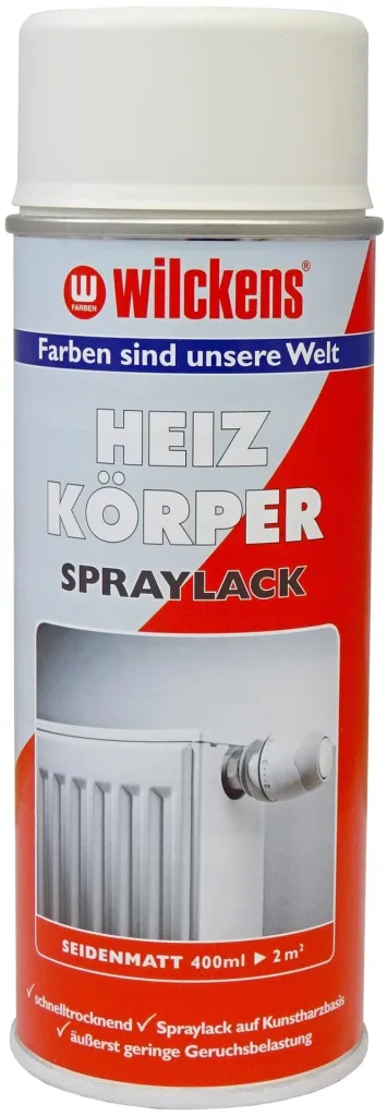 Radiator spray paint, semi-matt white, 400 ml