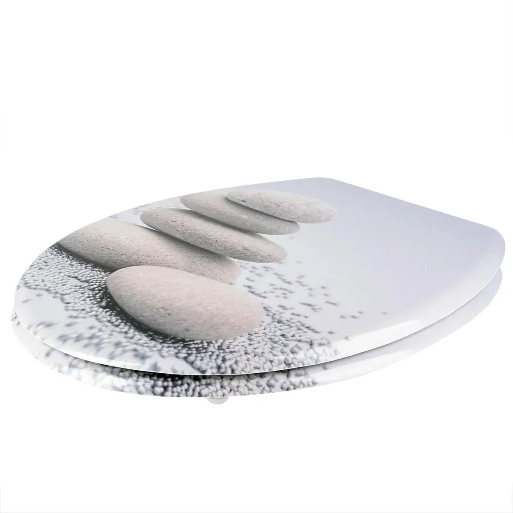 Duroplast toilet seat blocks