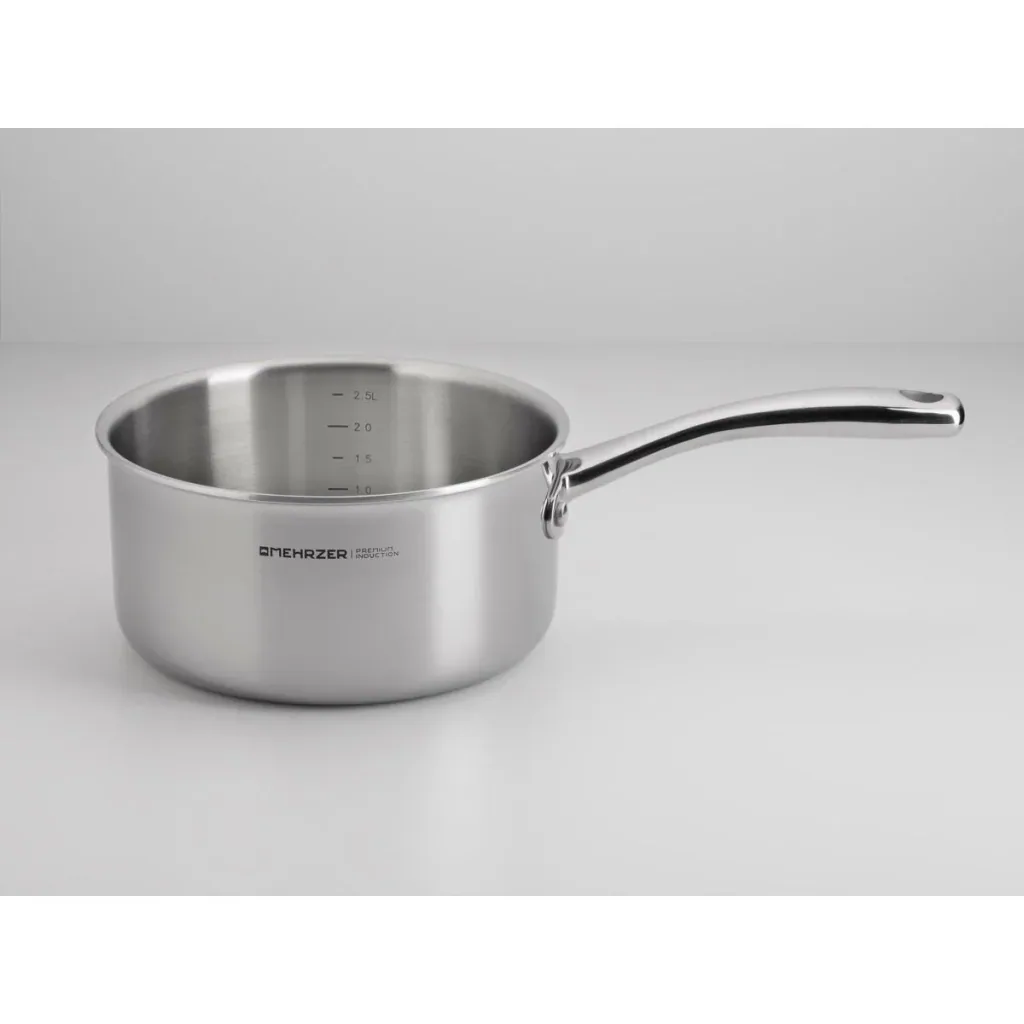 Mehrzer - Stainless steel cooking pot - Diameter 20 cm - 2.5 liters