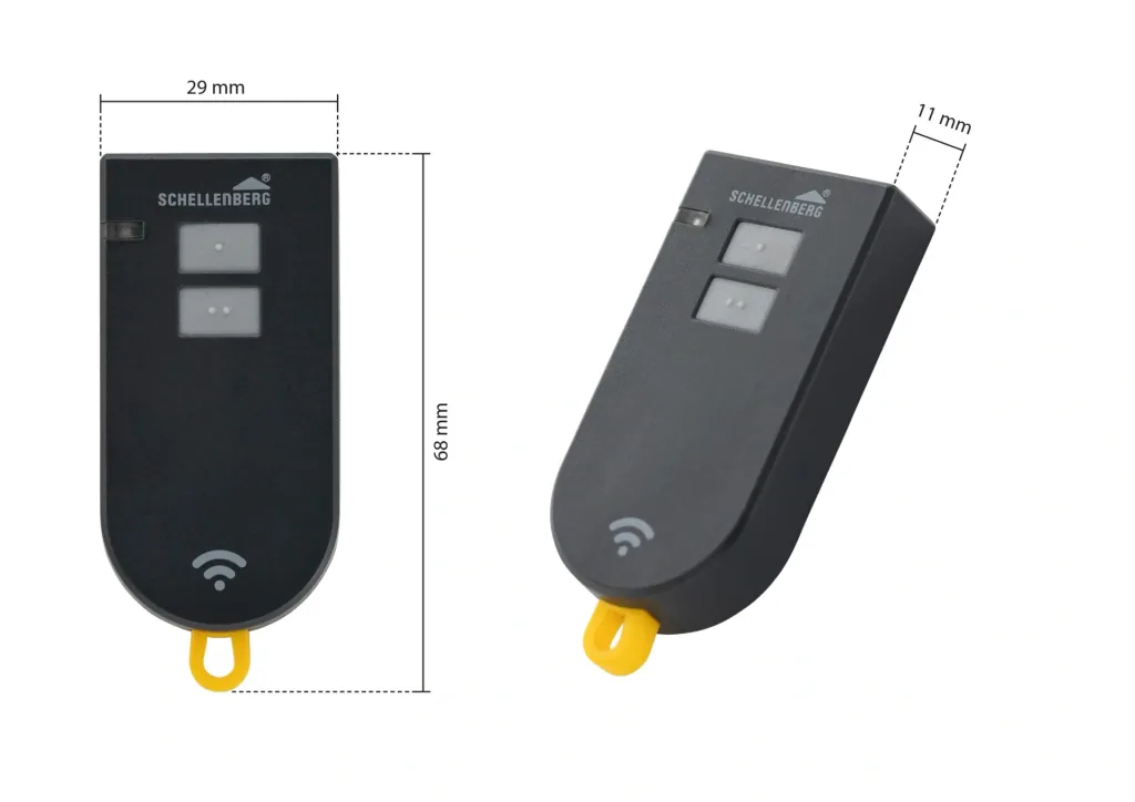 Smart DRIVE radio handheld transmitter, 2-channel, 868.4 MHz, anthracite