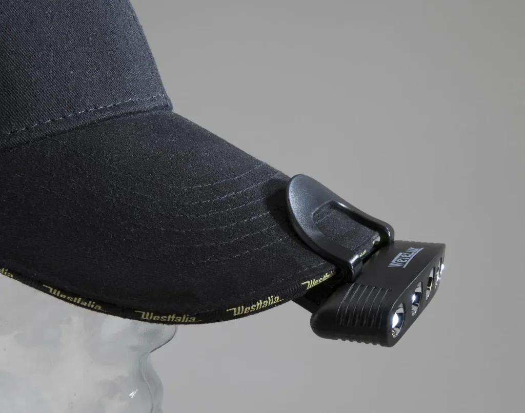 LED headlamp for caps