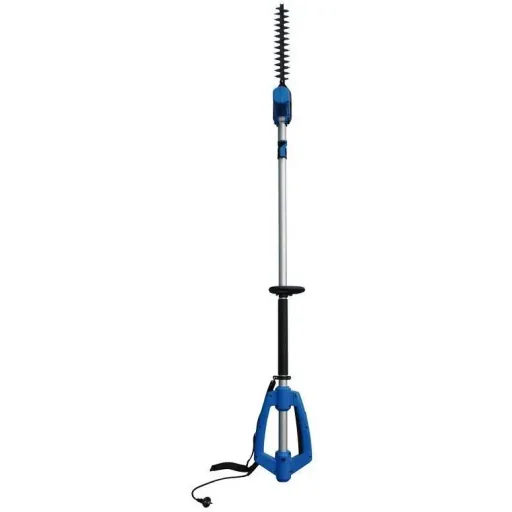 2-in-1 garden set with hedge trimmer and pruning saw - adjustable handle and cutting head - 800 W