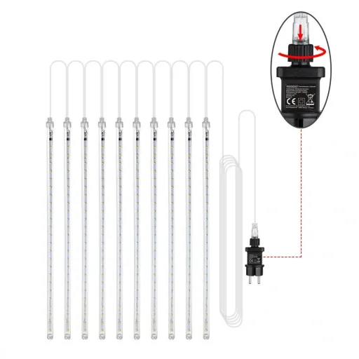 Icicle lighting 480 LED - 360cm - cold white