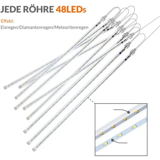 Icicle lighting 480 LED - 360cm - cold white