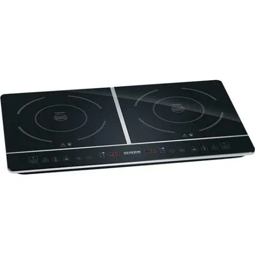 Double induction hob - 2 burners - 3400 watts