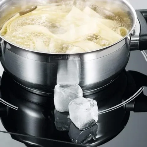 Double induction hob - 2 burners - 3400 watts