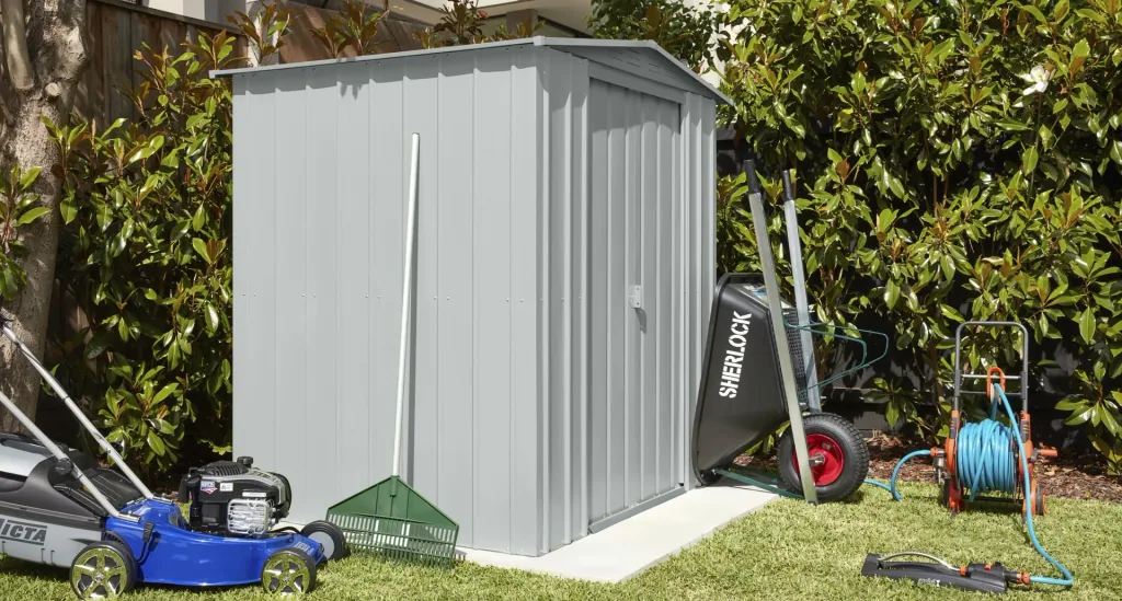 Garden manager Dream 65 H 178 tool shed, metallic