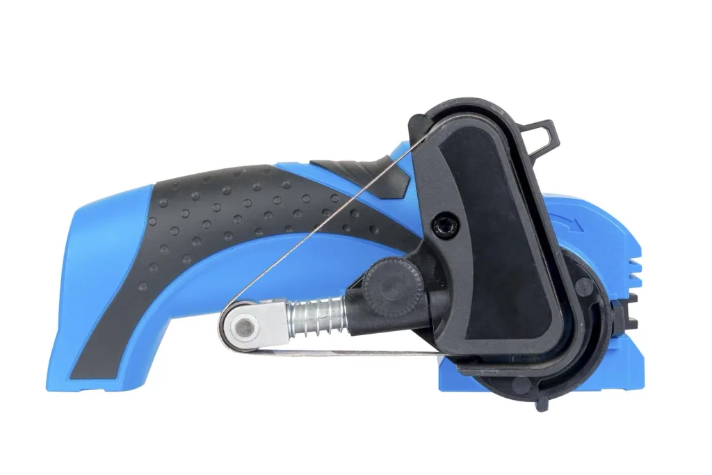 Cordless grinder and sharpener 7.2 Volt + 5-piece sanding belt set FREE