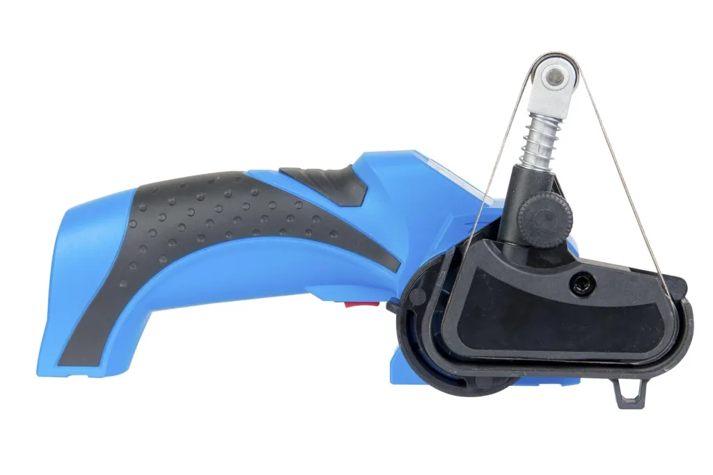 Cordless grinder and sharpener 7.2 Volt + 5-piece sanding belt set FREE