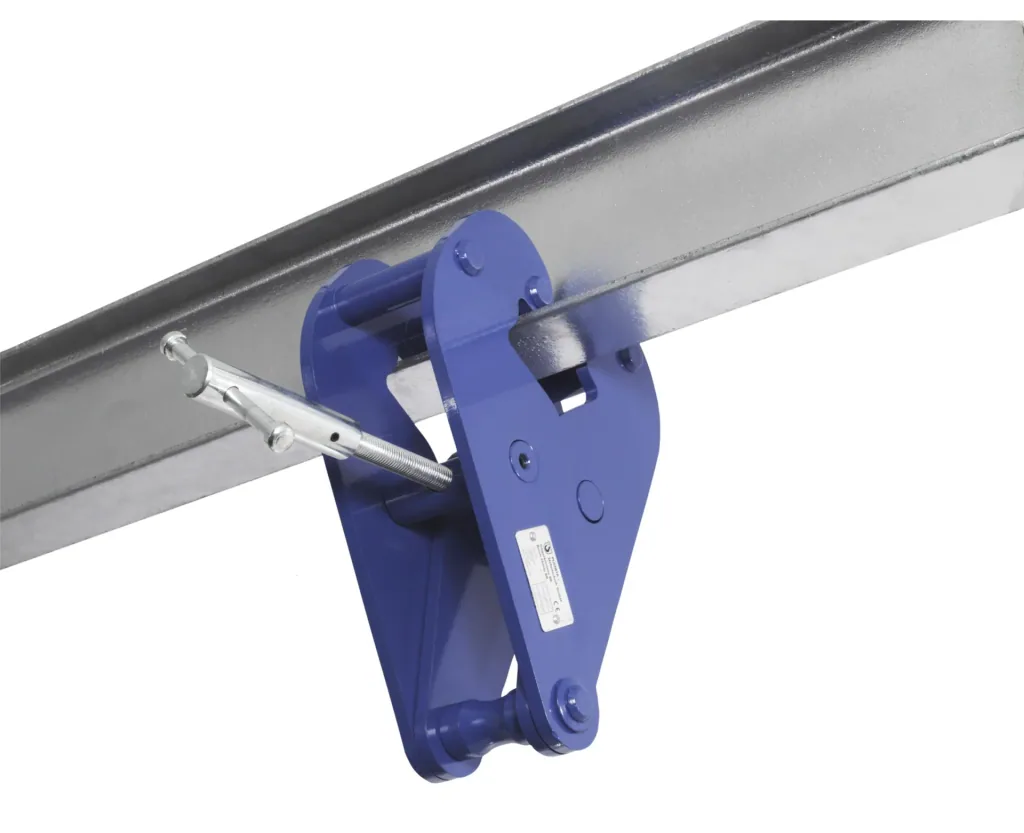 Beam clamp BK 100, load capacity 10000 kg, gripping range 90 - 290 mm