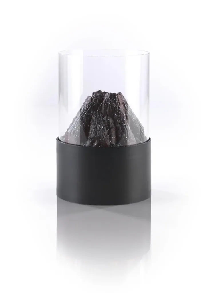LED light with fireplace effect - set of 3