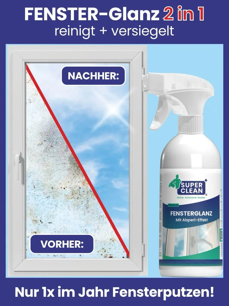2 in 1 professional window cleaner "Window Shine", spray bottle, 500 ml