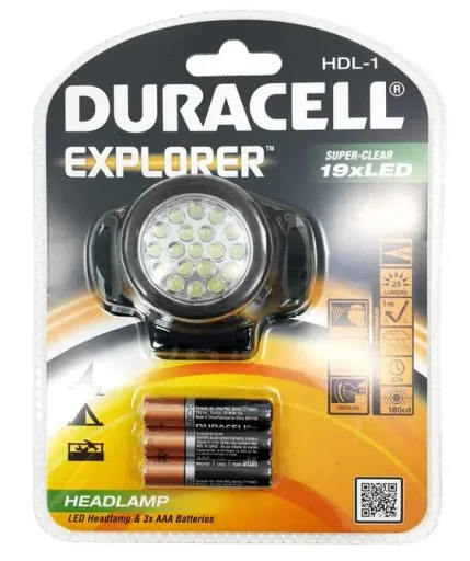 Headlamp with 19 LEDs including batteries