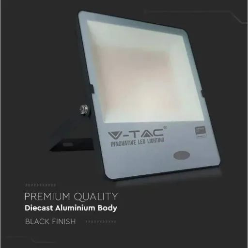 VT-167S LED Floodlight with Day/Night Sensor - 150 W - 15000 Lm - 4000K - Black