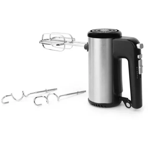 Hand mixer - 5 speed settings - 750W - stainless steel