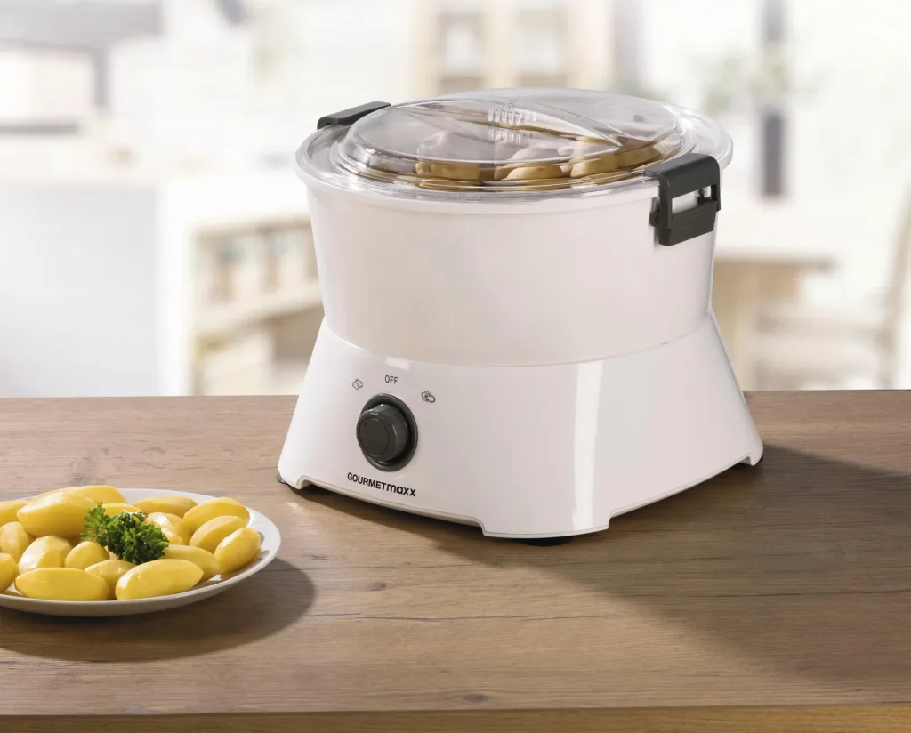 Electric potato peeler 2-in-1, 85 watts - with salad spinner