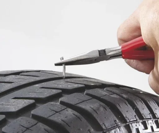 Car tire repair kit, 8 pieces