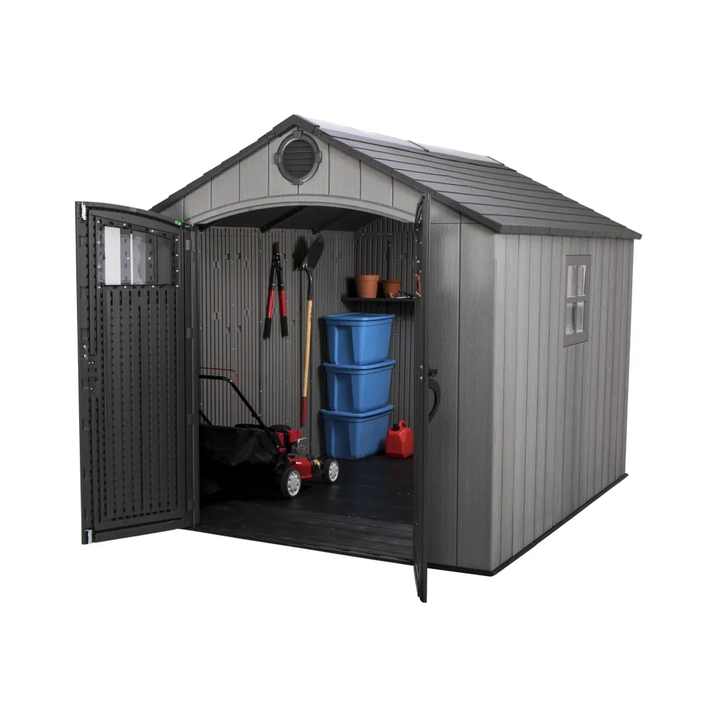 Jupiter tool shed, dark grey, 305 x 244 x 244 cm
